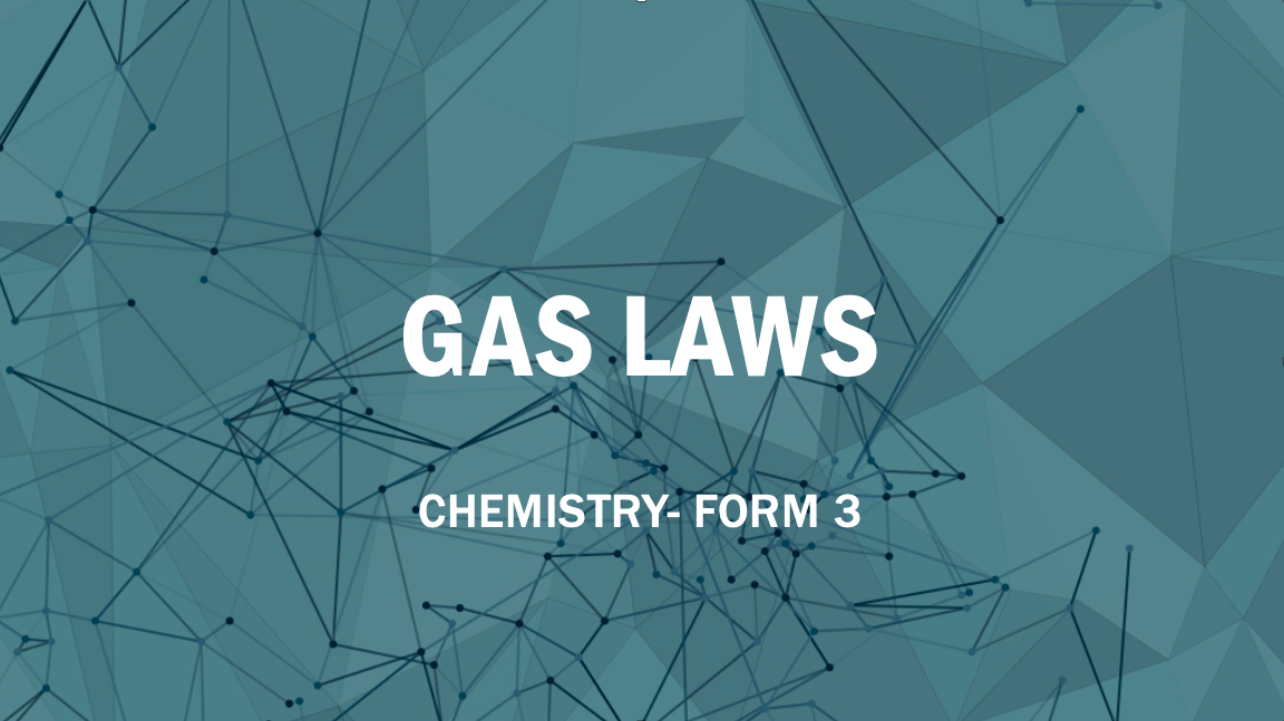 GAS LAWS
